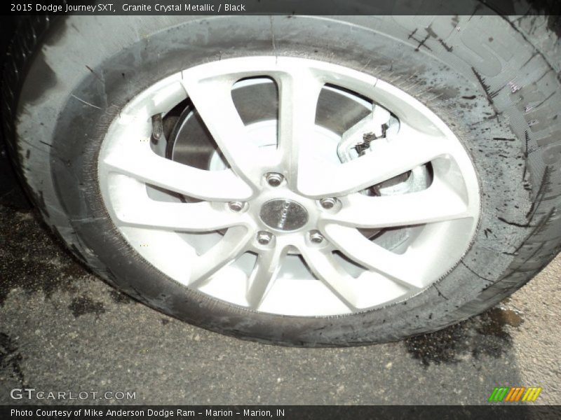 Granite Crystal Metallic / Black 2015 Dodge Journey SXT