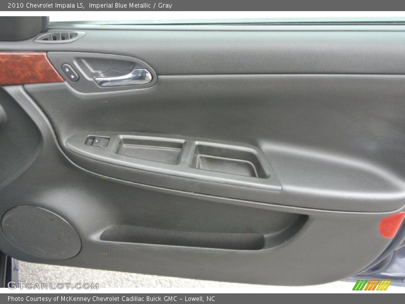 Imperial Blue Metallic / Gray 2010 Chevrolet Impala LS