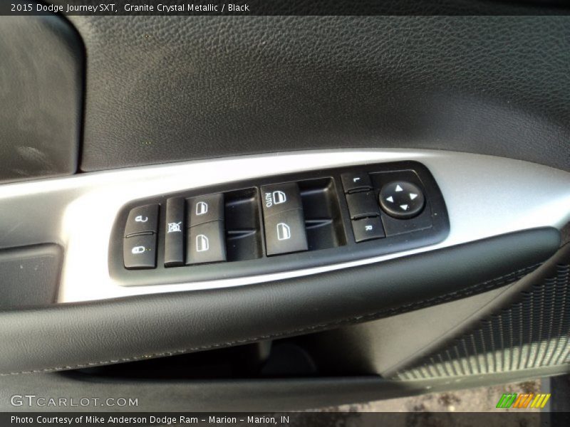 Granite Crystal Metallic / Black 2015 Dodge Journey SXT