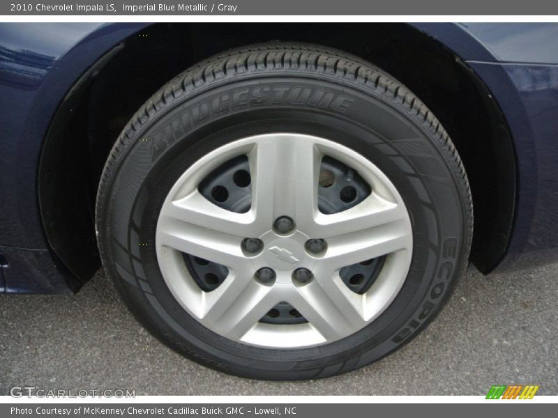 Imperial Blue Metallic / Gray 2010 Chevrolet Impala LS