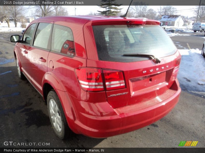 Redline 2 Coat Pearl / Black 2015 Dodge Journey SE