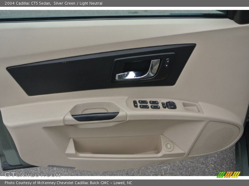 Silver Green / Light Neutral 2004 Cadillac CTS Sedan