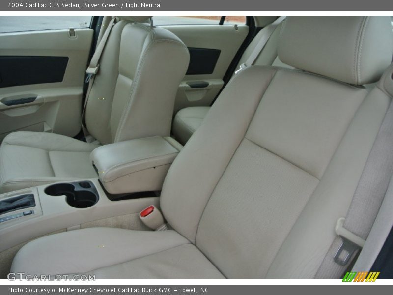 Silver Green / Light Neutral 2004 Cadillac CTS Sedan