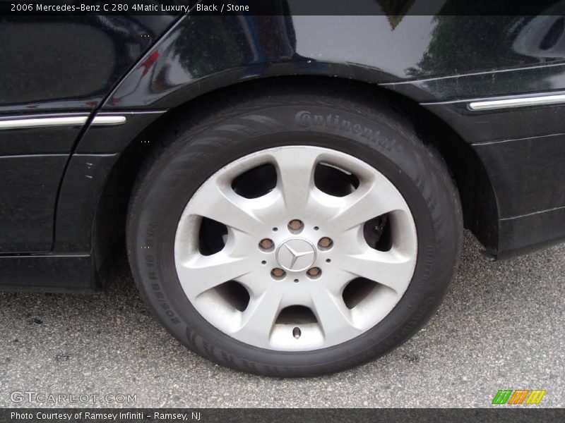 Black / Stone 2006 Mercedes-Benz C 280 4Matic Luxury