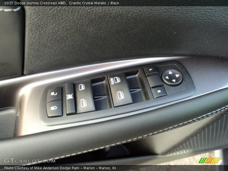 Granite Crystal Metallic / Black 2015 Dodge Journey Crossroad AWD