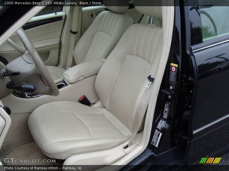 Black / Stone 2006 Mercedes-Benz C 280 4Matic Luxury