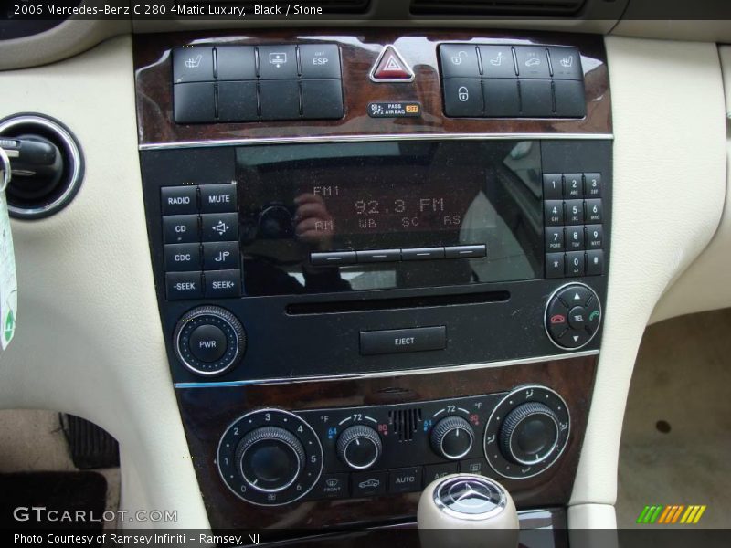 Black / Stone 2006 Mercedes-Benz C 280 4Matic Luxury