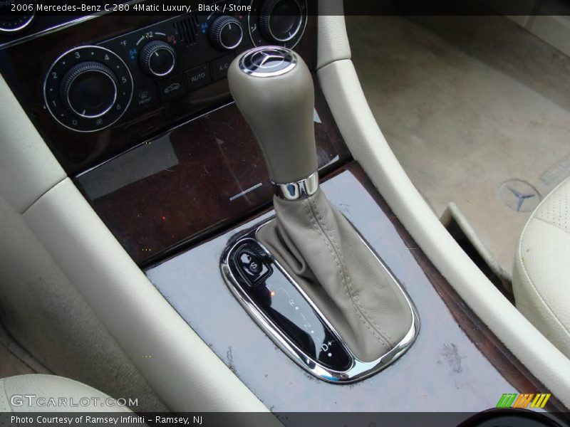 Black / Stone 2006 Mercedes-Benz C 280 4Matic Luxury
