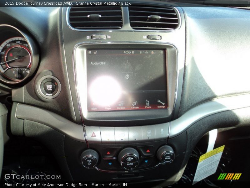 Granite Crystal Metallic / Black 2015 Dodge Journey Crossroad AWD