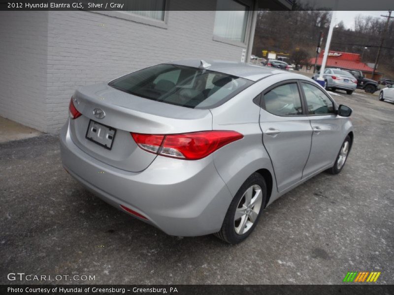Silver / Gray 2012 Hyundai Elantra GLS