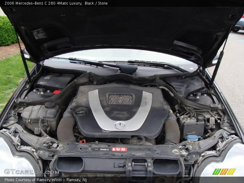 Black / Stone 2006 Mercedes-Benz C 280 4Matic Luxury