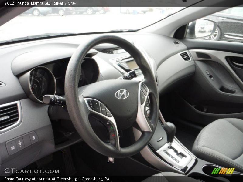 Silver / Gray 2012 Hyundai Elantra GLS