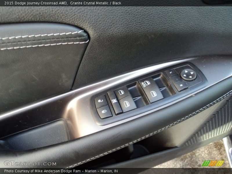 Granite Crystal Metallic / Black 2015 Dodge Journey Crossroad AWD