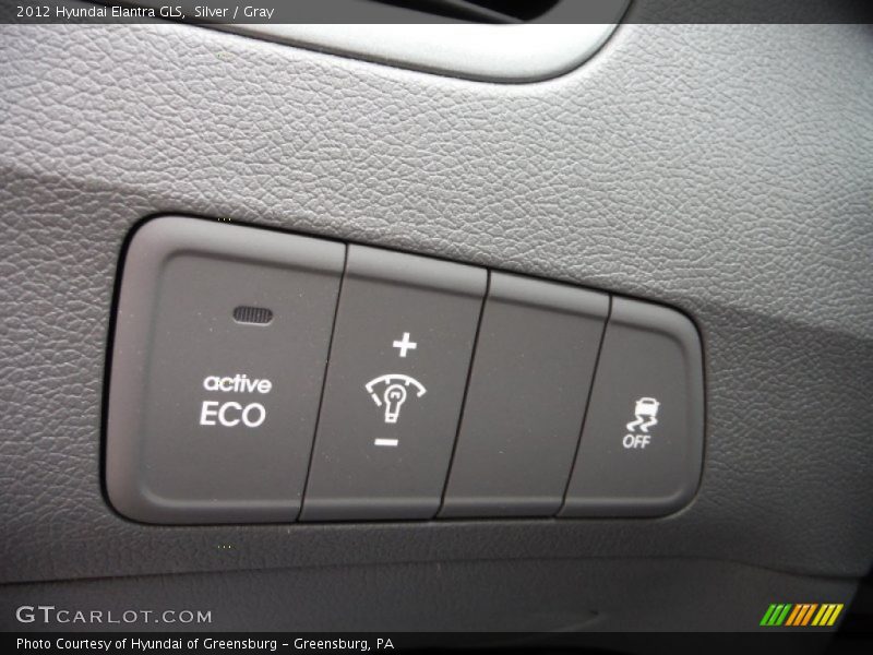 Silver / Gray 2012 Hyundai Elantra GLS