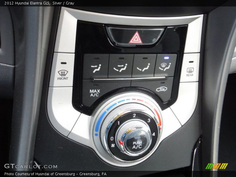 Silver / Gray 2012 Hyundai Elantra GLS