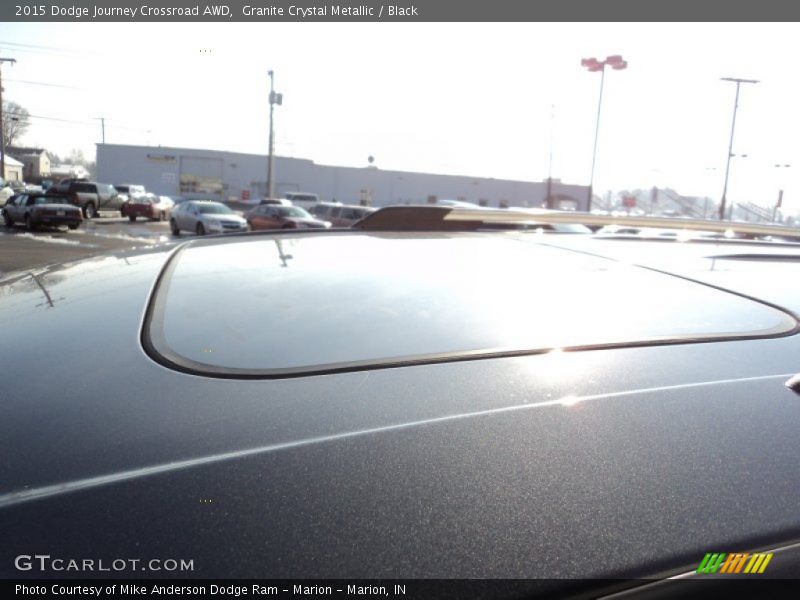 Granite Crystal Metallic / Black 2015 Dodge Journey Crossroad AWD