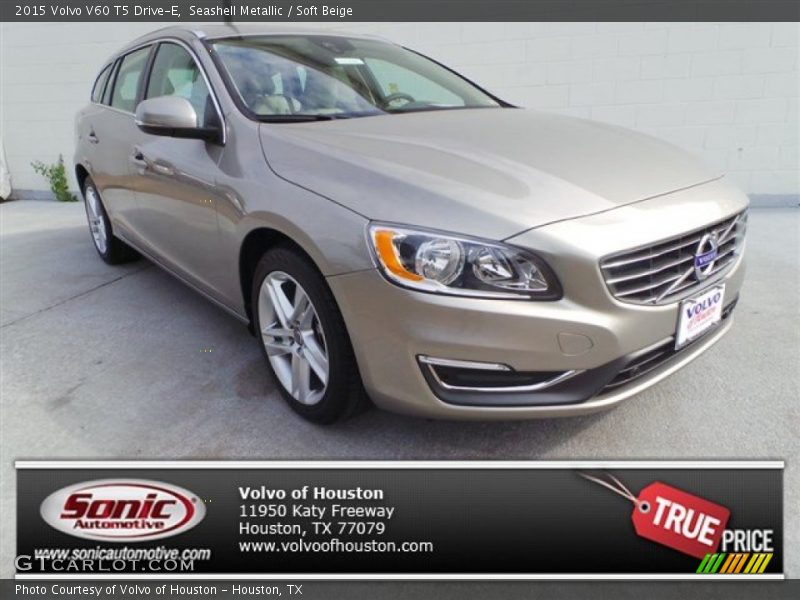 Seashell Metallic / Soft Beige 2015 Volvo V60 T5 Drive-E