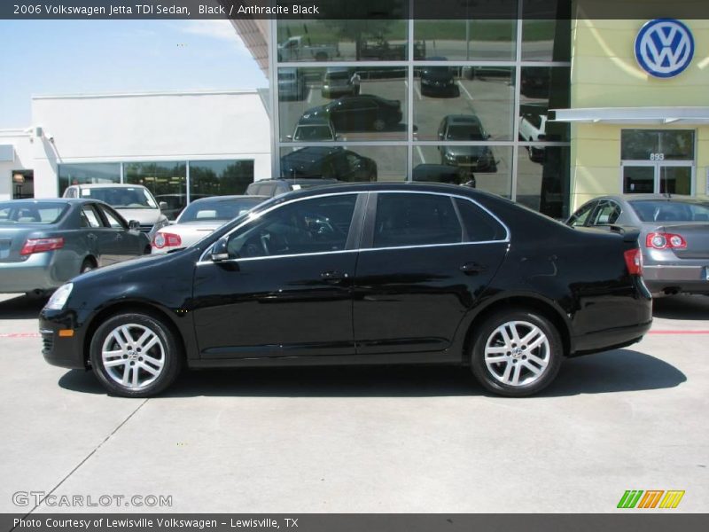 Black / Anthracite Black 2006 Volkswagen Jetta TDI Sedan