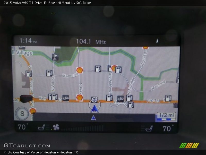 Seashell Metallic / Soft Beige 2015 Volvo V60 T5 Drive-E