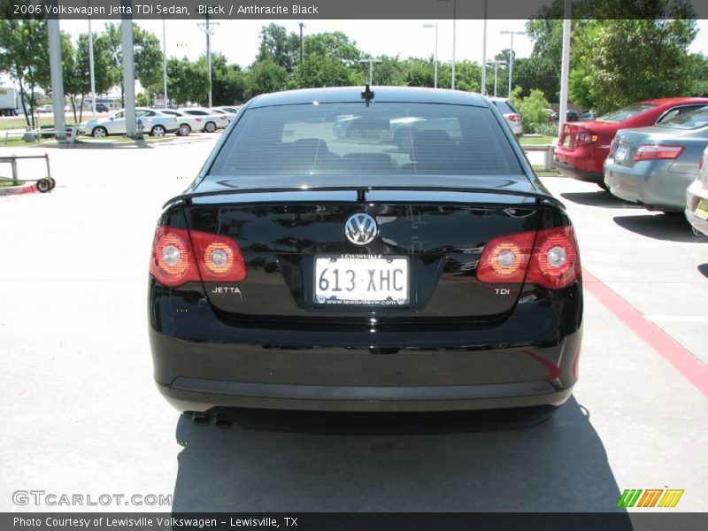 Black / Anthracite Black 2006 Volkswagen Jetta TDI Sedan
