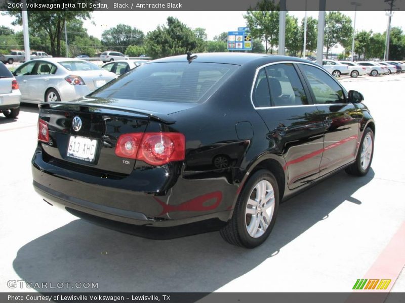 Black / Anthracite Black 2006 Volkswagen Jetta TDI Sedan