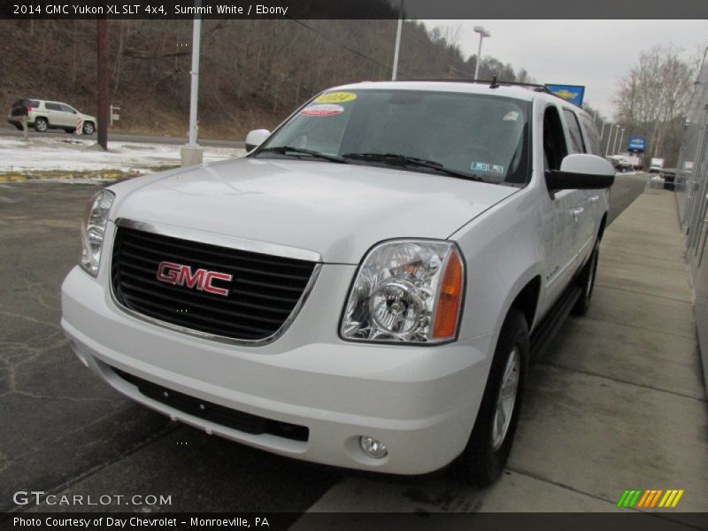 Summit White / Ebony 2014 GMC Yukon XL SLT 4x4