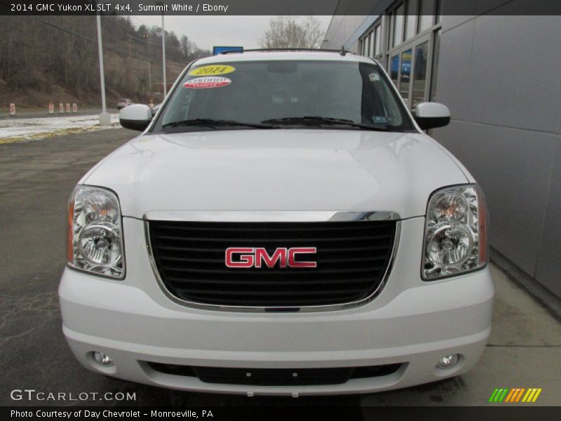 Summit White / Ebony 2014 GMC Yukon XL SLT 4x4