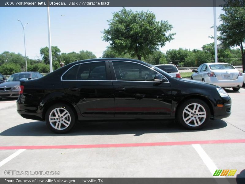 Black / Anthracite Black 2006 Volkswagen Jetta TDI Sedan