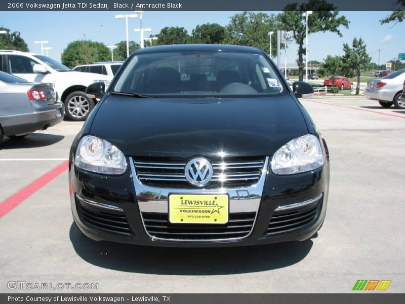 Black / Anthracite Black 2006 Volkswagen Jetta TDI Sedan