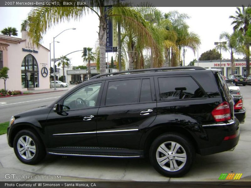 Black / Black 2007 Mercedes-Benz GL 450