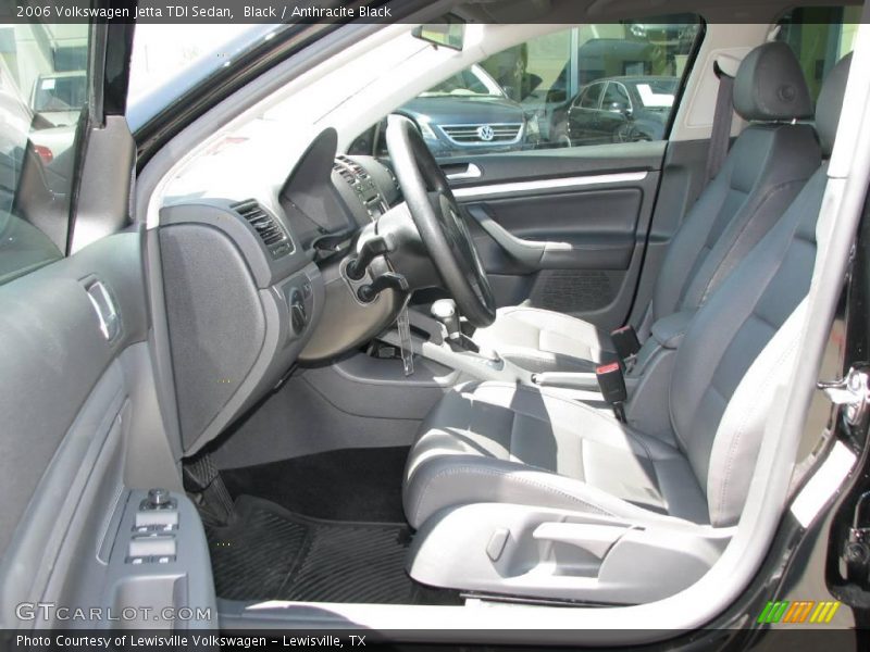 Black / Anthracite Black 2006 Volkswagen Jetta TDI Sedan