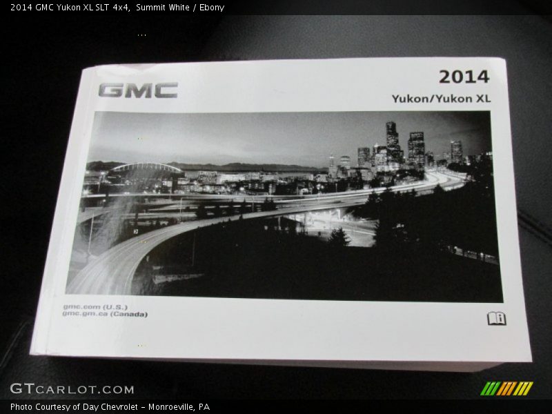 Summit White / Ebony 2014 GMC Yukon XL SLT 4x4