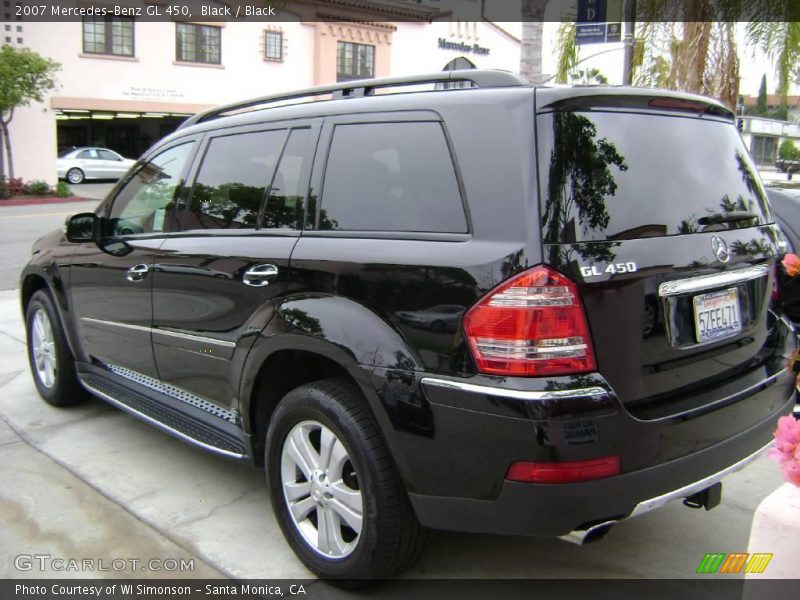 Black / Black 2007 Mercedes-Benz GL 450