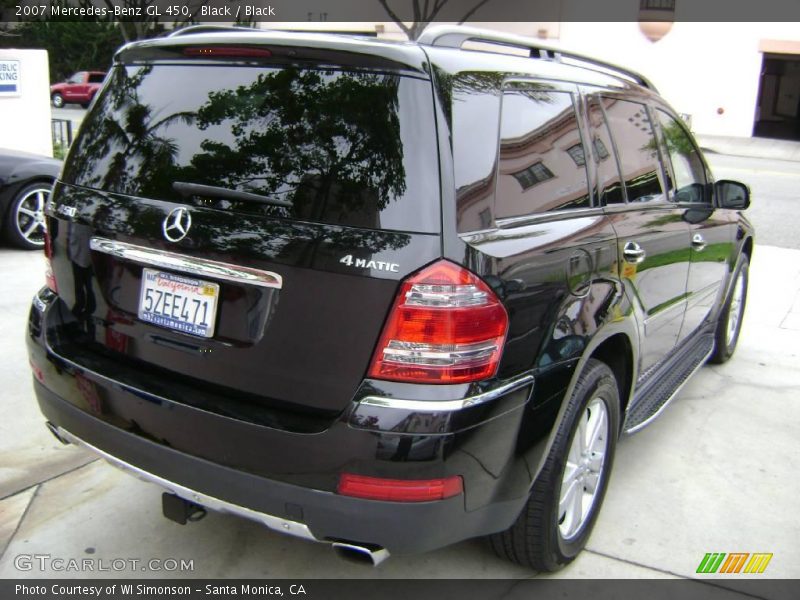 Black / Black 2007 Mercedes-Benz GL 450