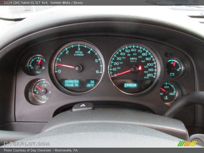 Summit White / Ebony 2014 GMC Yukon XL SLT 4x4