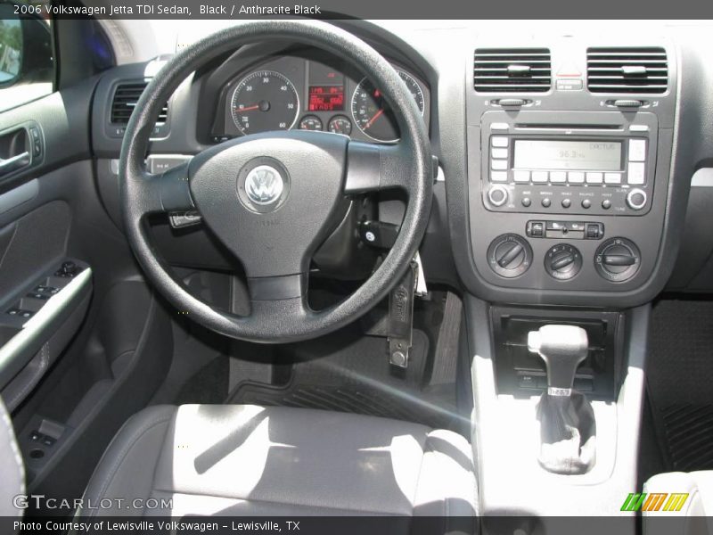 Black / Anthracite Black 2006 Volkswagen Jetta TDI Sedan