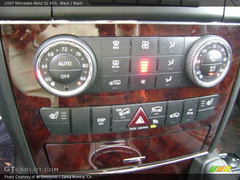 Black / Black 2007 Mercedes-Benz GL 450