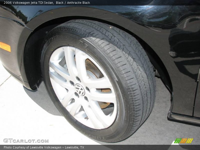 Black / Anthracite Black 2006 Volkswagen Jetta TDI Sedan