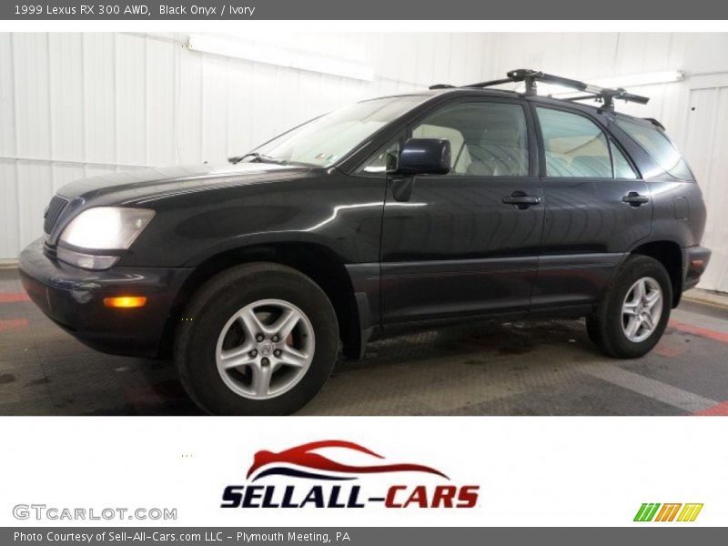 Black Onyx / Ivory 1999 Lexus RX 300 AWD