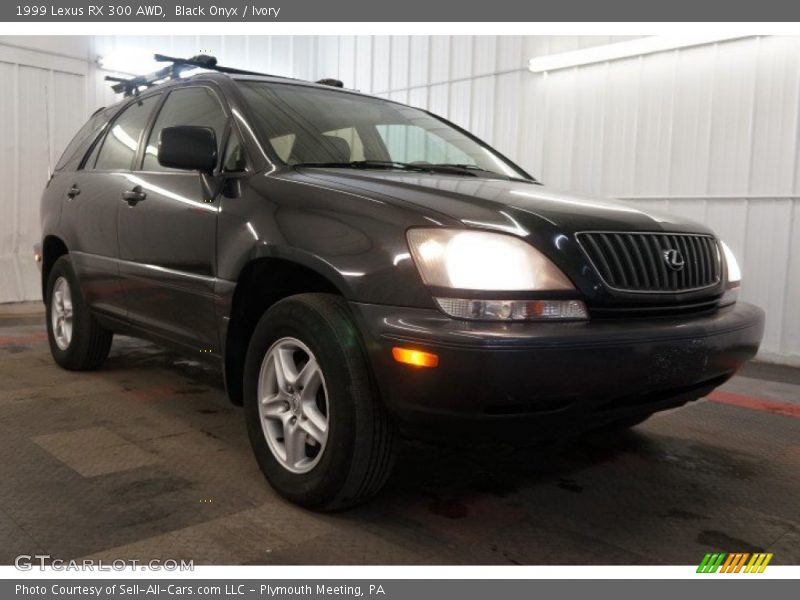 Black Onyx / Ivory 1999 Lexus RX 300 AWD