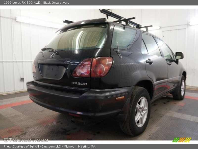Black Onyx / Ivory 1999 Lexus RX 300 AWD