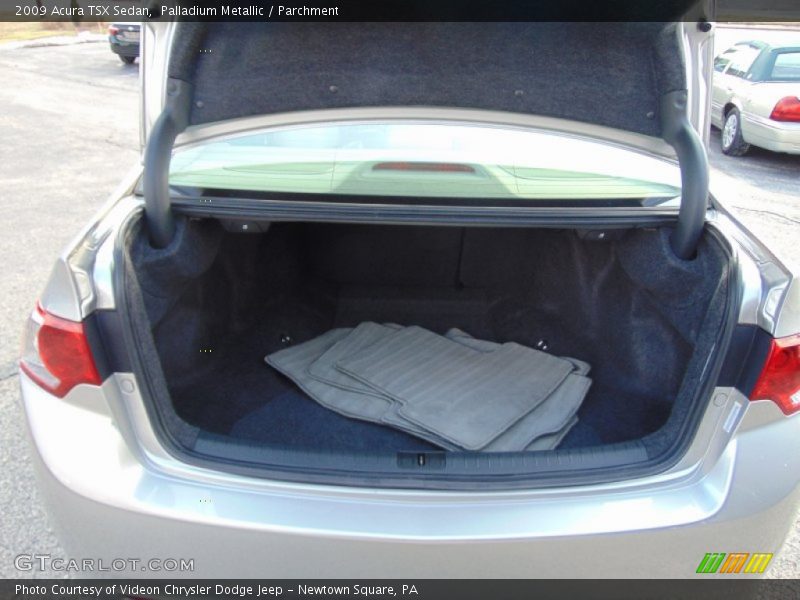 Palladium Metallic / Parchment 2009 Acura TSX Sedan