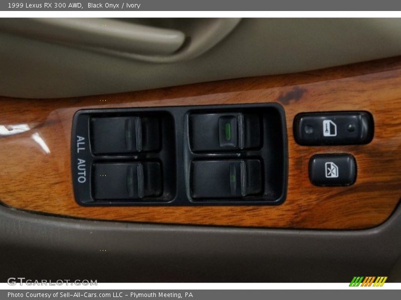 Black Onyx / Ivory 1999 Lexus RX 300 AWD