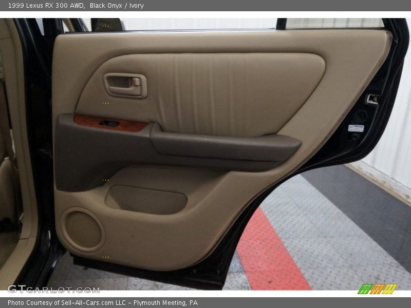 Black Onyx / Ivory 1999 Lexus RX 300 AWD