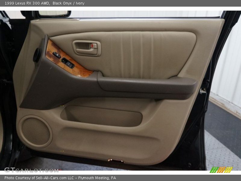 Black Onyx / Ivory 1999 Lexus RX 300 AWD