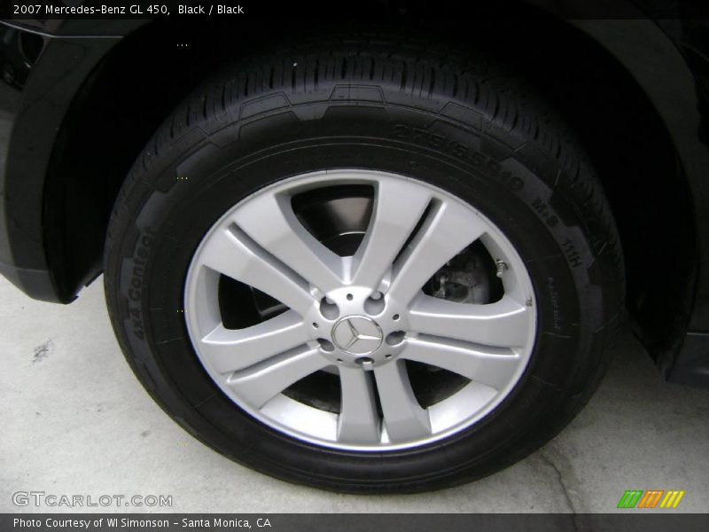 Black / Black 2007 Mercedes-Benz GL 450