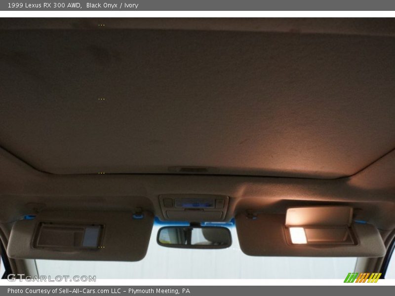 Black Onyx / Ivory 1999 Lexus RX 300 AWD