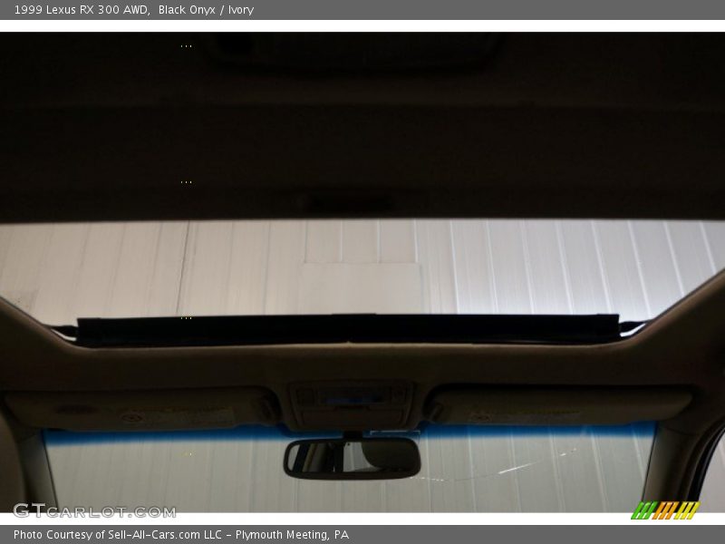 Black Onyx / Ivory 1999 Lexus RX 300 AWD