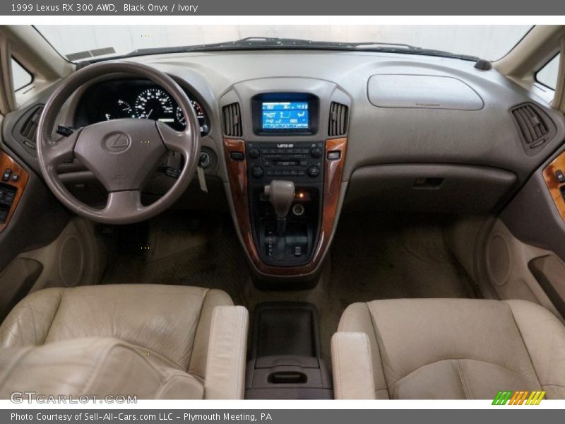 Black Onyx / Ivory 1999 Lexus RX 300 AWD