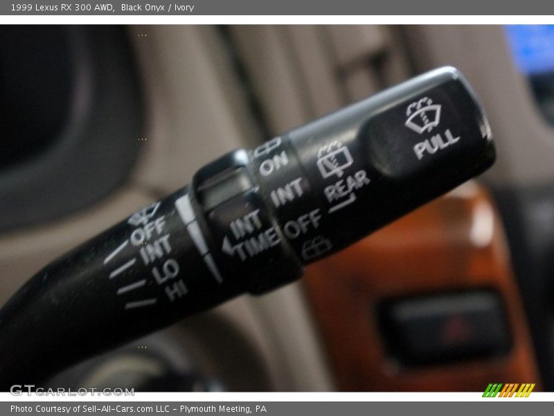 Black Onyx / Ivory 1999 Lexus RX 300 AWD